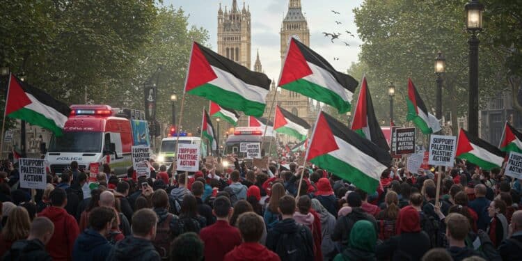Plus de 50 arrestations lors dune manifestation pro Palestine à Londres Découvrez les détails de cet événement controversé et ses implications   Viral Mag
