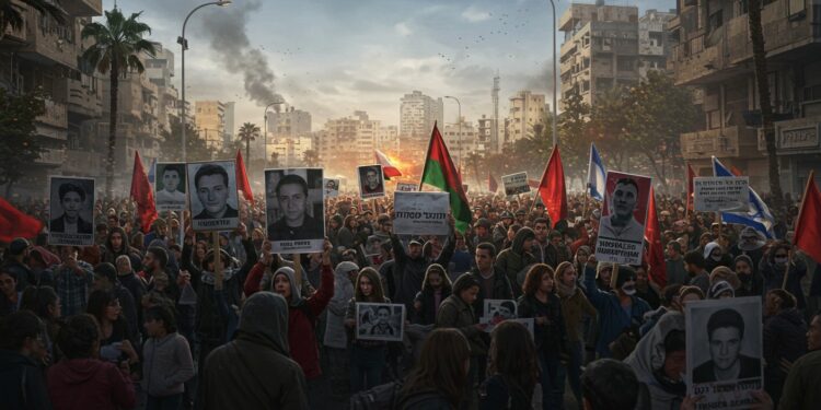 Des milliers de manifestants à Tel Aviv sopposent au plan israélien de conquête de Gaza réclamant un cessez le feu et la libération des otages   Viral Mag