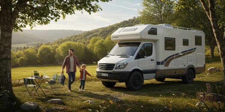 Mathieu Ceschin : Une Vie Nomade pour Son Fils Ezio - Viral Mag Mathieu Ceschin ex candidat de télé réalité choisit une vie nomade en camping car avec son fils Ezio prônant une éducation alternative hors système scolaire Viral Mag