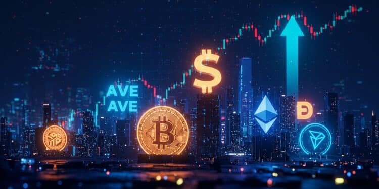 Meilleures Cryptos à Acheter Avant le Prochain Bull Run - Viral Mag Découvrez les cryptomonnaies prometteuses pour le prochain bull run AAVE Spark Tron et plus Analyse tendances et opportunités à saisir Viral Mag