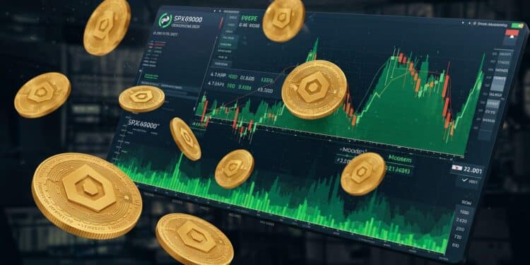SPX6900 PEPE et MOODENG  ces memecoins affichent des signaux haussiers Découvrez leurs potentiels de breakout et les niveaux à surveiller cette semaine   Viral Mag
