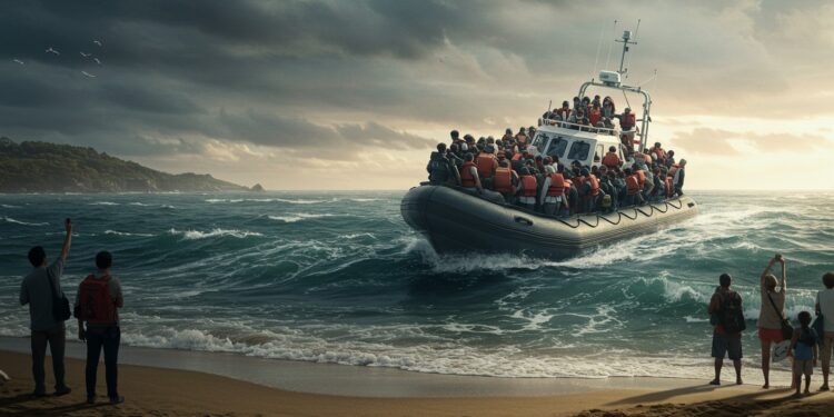 À Audresselles des migrants tentent de rejoindre lAngleterre sous les yeux des touristes Découvrez une réalité complexe et émouvante   Viral Mag