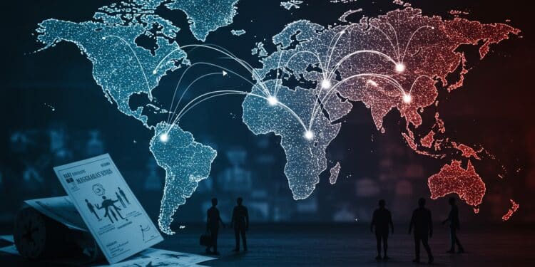 Migrants Expulsés : Les Dessous des Accords Internationaux - Viral Mag Quelles contreparties pour les pays accueillant les migrants expulsés des USA Aide financière allègement de sanctions décryptage des accords controversés Viral Mag