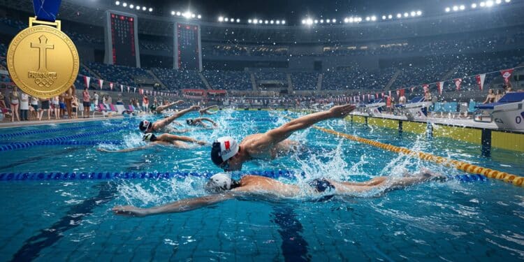 Les Français brillent aux Mondiaux de Singapour 2025  Suivez Léon Marchand Damien Joly et le relais 4x100m 4 nages dans leur quête de médailles   Viral Mag