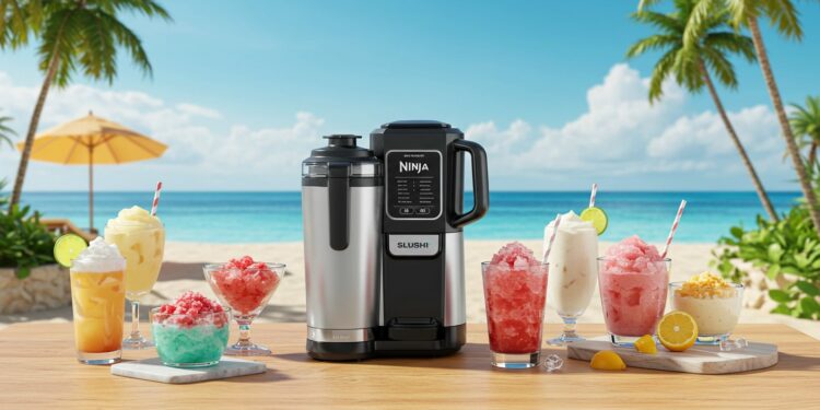 Découvrez la Ninja SLUSHi machine à boissons glacées en promo sur Amazon Facile rapide et savoureuse elle révolutionne vos pauses estivales    Viral Mag