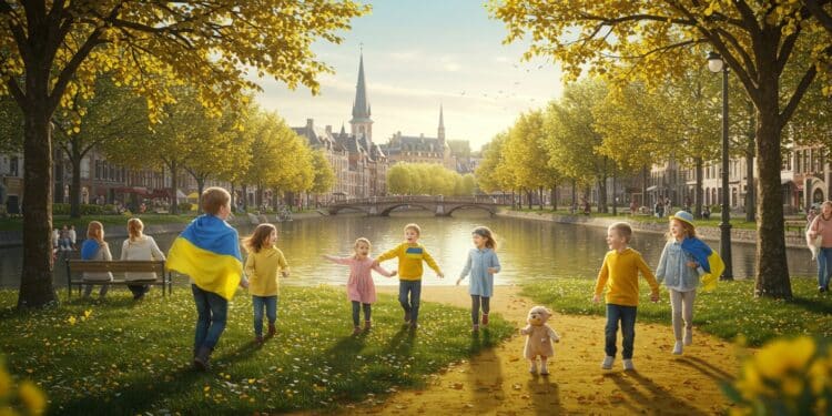 Opération Répit : Un Souffle Pour Enfants Ukrainiens - Viral Mag À Lille 40 enfants ukrainiens profitent de 13 jours dactivités pour oublier la guerre Découvrez ce programme solidaire et son impact Viral Mag