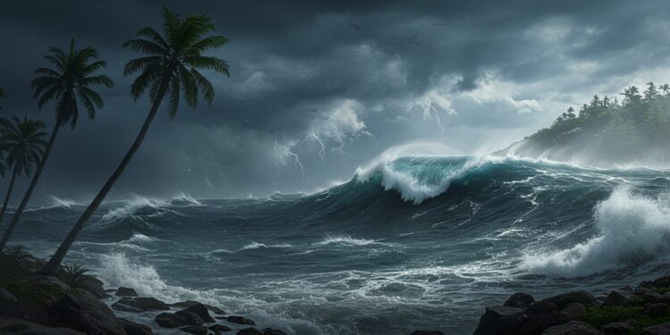 Ouragan Erin renforcé en catégorie 2 longe la côte est des USA menaçant la Caroline du Nord de vagues et inondations État durgence déclaré   Viral Mag