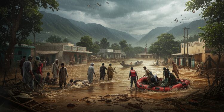 Pakistan : La Mousson Meurtrière Paralysée par la Pluie - Viral Mag Inondations au Pakistan la mousson tue des centaines de personnes les secours luttent contre la pluie Découvrez lampleur de la crise et ses défis Viral Mag