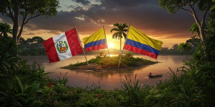 Pérou-Colombie : Tension sur l’Île de Santa Rosa - Viral Mag Le Pérou défend sa souveraineté sur lîle de Santa Rosa face à la Colombie Découvrez les enjeux de ce conflit frontalier sur lAmazone Viral Mag