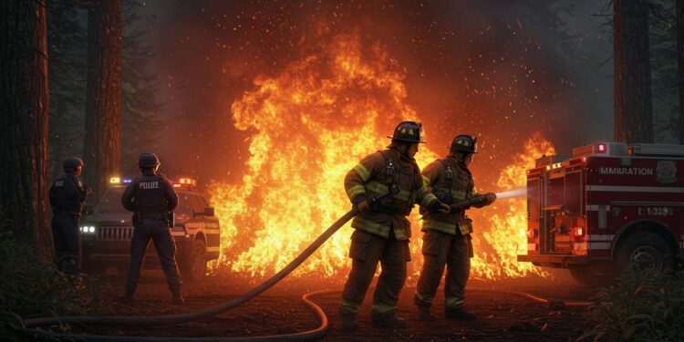 Deux pompiers arrêtés par la police de limmigration aux États Unis suscitent lindignation Découvrez les détails de cette controverse brûlante   Viral Mag