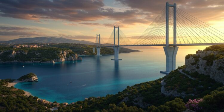 Un pont suspendu record pour relier la Sicile au continent  un défi technique et économique Découvrez ce projet ambitieux    Viral Mag