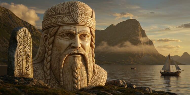 Découverte dun portrait viking unique en ivoire révélant un roi soigné Une pièce rare du Xème siècle intrigue les historiens   Viral Mag