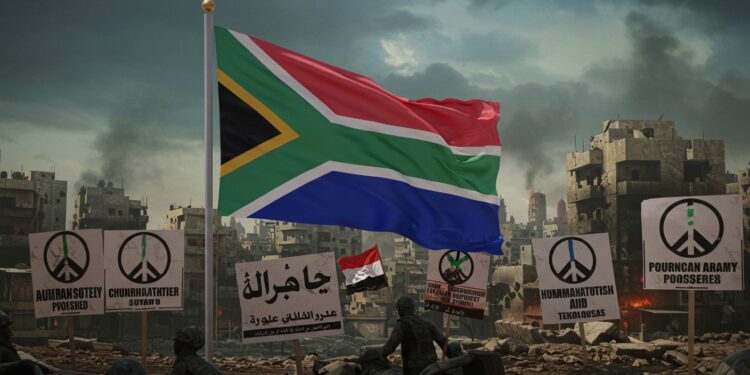 Pretoria Pousse pour un Cessez-le-feu à Gaza - Viral Mag Sud Afrique appelle à stopper les actes à Gaza plaidant pour un cessez le feu et une reconnaissance de la Palestine Découvrez les enjeux Viral Mag