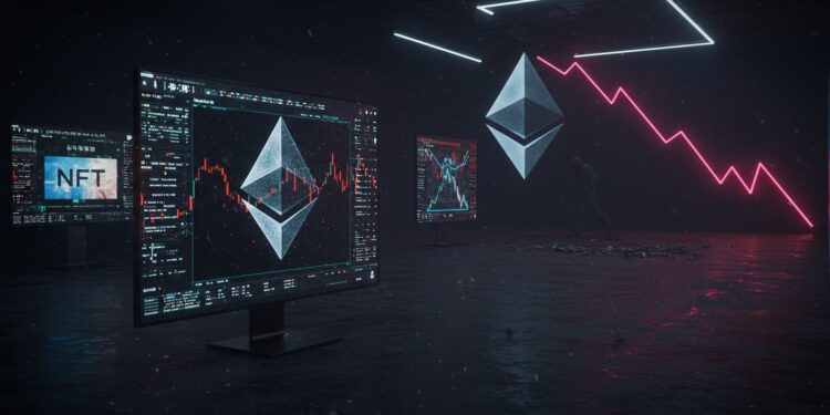 Les ventes de NFT chutent malgré la hausse dEthereum Découvrez pourquoi le marché seffondre et ce que cela signifie pour lavenir des tokens non fongibles   Viral Mag