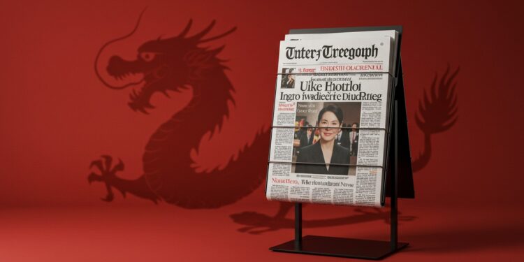 Des ONG alertent sur un risque dinfluence chinoise dans le rachat du Telegraph par RedBird Enjeux de liberté de la presse et pluralisme en question   Viral Mag