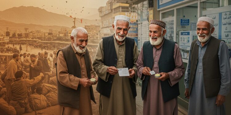 Les retraités afghans retrouvent espoir avec le paiement de leurs pensions après quatre ans de précarité Découvrez leur combat et les défis persistants   Viral Mag