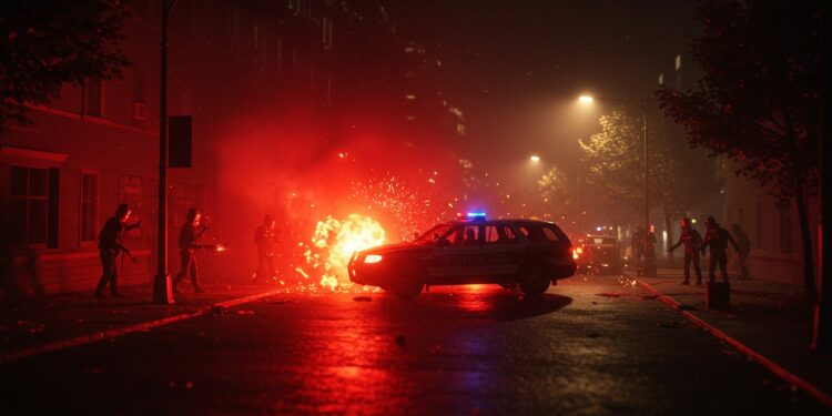 À Rueil Malmaison des policiers ont été visés par un guet apens avec cocktails Molotov et tirs de mortiers Découvrez les détails de cet incident choquant   Viral Mag