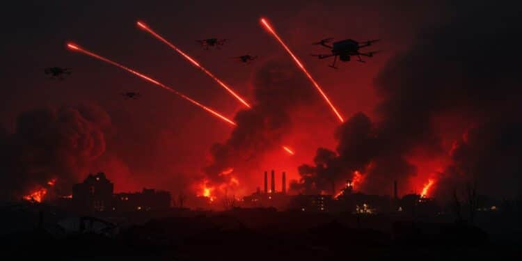 La Russie lance une attaque massive de drones et missiles sur lUkraine tuant un civil et ciblant une entreprise US Décryptage dun conflit qui sintensifie   Viral Mag