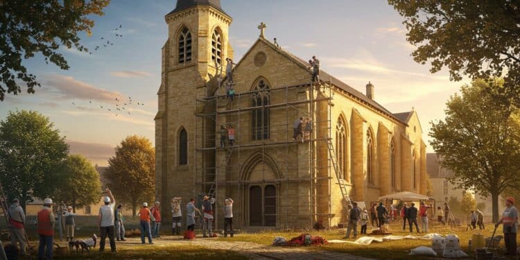 À Saintry sur Seine des bénévoles restaurent une église du XVIIIe siècle unissant la communauté autour dun patrimoine commun Découvrez leur engagement   Viral Mag