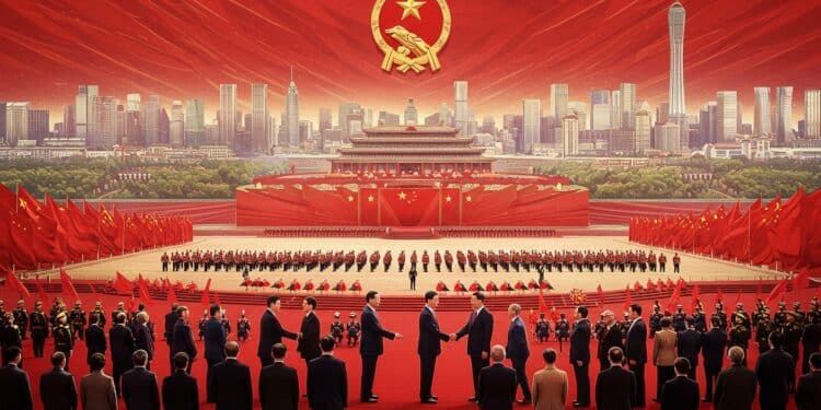 Sommet de Tianjin : La Chine Affirme sa Puissance - Viral Mag Le sommet de lOCS à Tianjin réunit des leaders mondiaux Xi Jinping affiche diplomatie et puissance militaire Quels enjeux géopolitiques Viral Mag