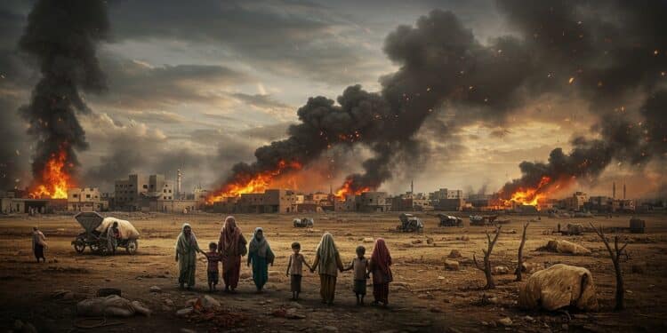 El Facher au Darfour subit des frappes meurtrières Famine insécurité et déplacements massifs menacent Découvrez la crise humanitaire qui secoue le Soudan   Viral Mag