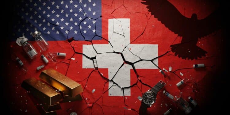 Suisse Face Aux Droits De Douane : Une Crise Majeure - Viral Mag La Suisse réagit aux droits de douane de 39 imposés par les USA Quels impacts économiques  Découvrez les enjeux et les négociations en cours   Viral Mag