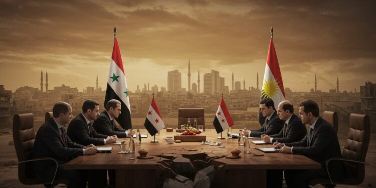 Syrie : Retrait des Négociations avec les Kurdes à Paris - Viral Mag La Syrie se retire des pourparlers de Paris avec les Kurdes exigeant des négociations à Damas Quelles conséquences pour lavenir du pays Viral Mag