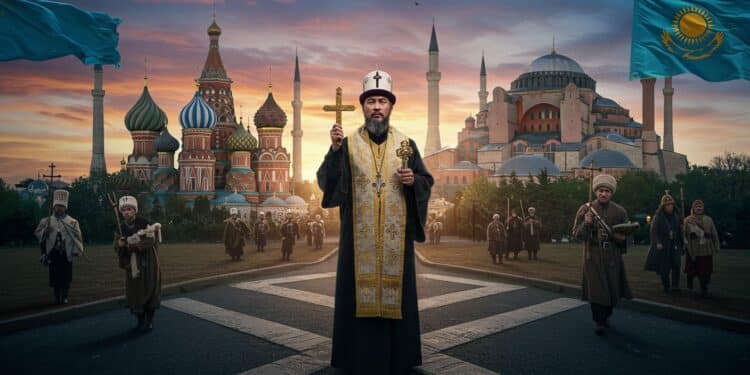 Tensions Religieuses au Kazakhstan : Schisme en Vue ? - Viral Mag Un prêtre kazakh opposé à la guerre en Ukraine défie lÉglise russe pour créer une Église indépendante Découvrez les enjeux de ce conflit religieux Viral Mag