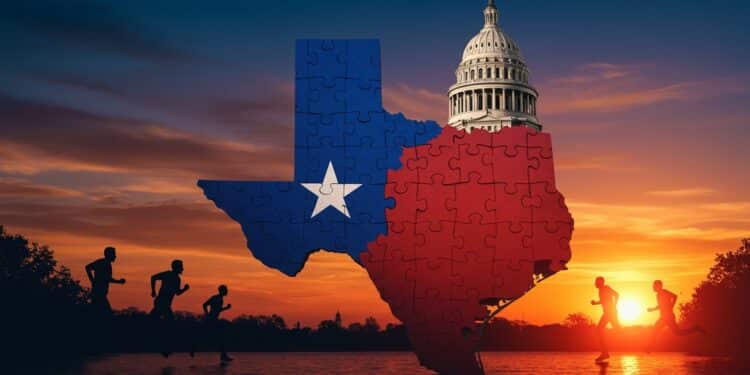 Texas : Fuite Démocrate Contre le Gerrymandering - Viral Mag Des élus démocrates du Texas fuient pour bloquer un redécoupage électoral favorisant les républicains Découvrez les enjeux de cette crise politique   Viral Mag