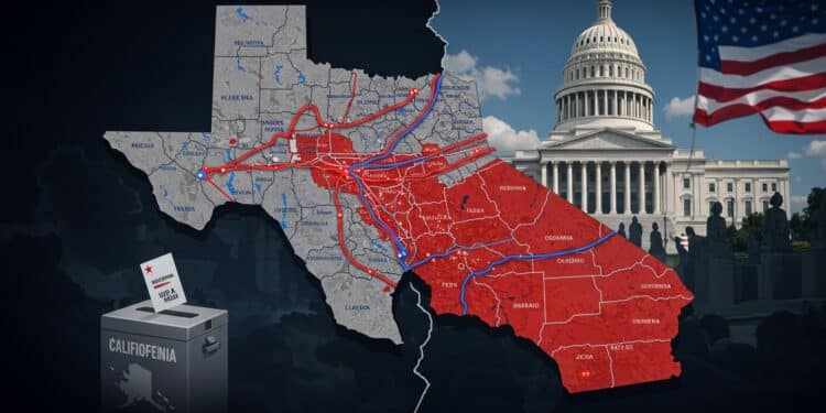 Texas et Californie redessinent leurs cartes électorales pour 2026 une lutte acharnée pour le contrôle du Congrès Découvrez les enjeux de ce duel politique   Viral Mag