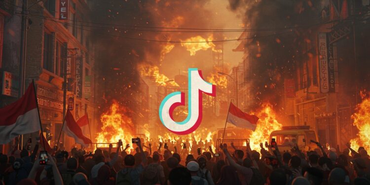 TikTok suspend ses lives en Indonésie face aux manifestations violentes Découvrez pourquoi et comment cela impacte les utilisateurs   Viral Mag