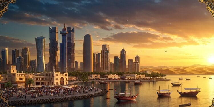 Top 10 Incontournables à Découvrir à Doha, Qatar - Viral Mag Découvrez Doha souks vibrants mosquées majestueuses déserts époustouflants et skyline futuriste Les 10 lieux à visiter pour un voyage inoubliable Viral Mag