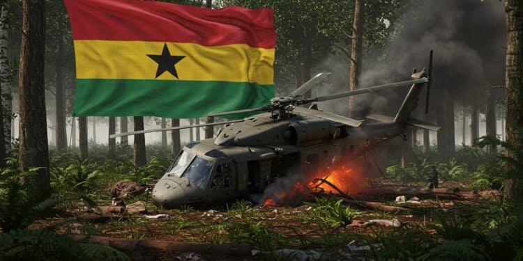 Tragédie Au Ghana : Crash D’un Hélicoptère Ministériel - Viral Mag Accident dhélicoptère au Ghana les ministres de la Défense et de lEnvironnement périssent Découvrez les détails de ce drame et ses implications Viral Mag