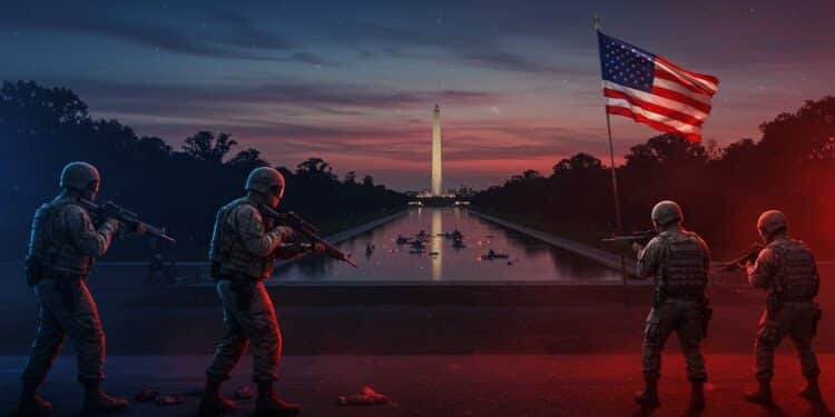 Trump ordonne le déploiement armé de la Garde nationale à Washington pour lutter contre la criminalité malgré une baisse des violences Chicago et New York visées ensuite   Viral Mag