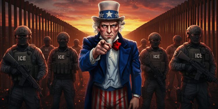 Trump intensifie sa lutte contre limmigration clandestine via ICE recrutant 10 000 agents Découvrez les détails de cette campagne choc   Viral Mag