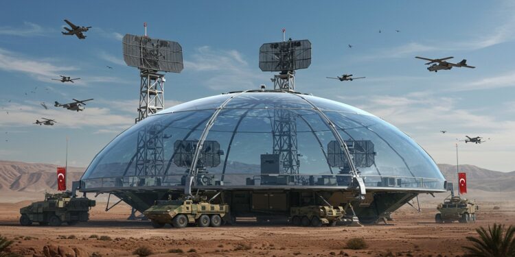 La Turquie dévoile le Dôme dAcier un système de défense antiaérienne révolutionnaire Découvrez son impact stratégique et technologique   Viral Mag