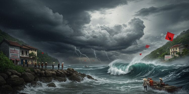 Le Vietnam se prépare au typhon Kajiki avec 300 000 évacuations Découvrez limpact de cette tempête et les mesures prises pour protéger la population   Viral Mag