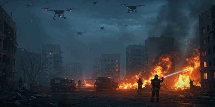 Frappes russes en Ukraine  un mort des blessés et des appels à laction internationale Découvrez les détails dune nuit tragique à Zaporijjia   Viral Mag