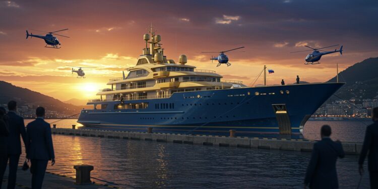 Un Yacht de Luxe Russe aux Enchères : Une Affaire Mondiale - Viral Mag Un superyacht saisi à un oligarque russe est mis aux enchères Découvrez lhistoire de lAmadea ses enjeux géopolitiques et son luxe extravagant Viral Mag