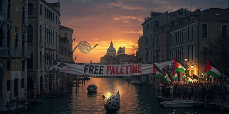 Venise 2025 : La Mostra Face À Gaza - Viral Mag La Mostra de Venise 2025 souvre sous tension avec des manifestations pour Gaza et un film poignant Découvrez limpact du conflit sur le festival Viral Mag