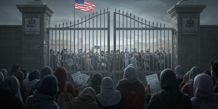 Visas Humanitaires Suspendus pour les Gazaouis - Viral Mag Les États Unis suspendent les visas humanitaires pour les Gazaouis suite à une polémique Découvrez les raisons et implications de cette décision controversée Viral Mag