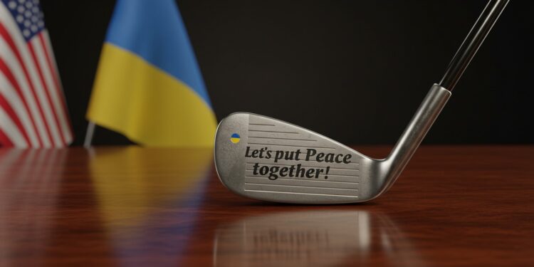 Zelensky offre un club de golf à Trump symbole de paix Découvrez comment ce geste unit sport et diplomatie pour soutenir lUkraine   Viral Mag