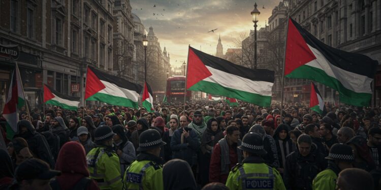 400 Arrestations à Londres Lors d’un Rassemblement Pro-Palestinien - Viral Mag Plus de 400 arrestations à Londres lors dune manifestation pour Palestine Action interdite par le gouvernement Découvrez les tensions et les enjeux de cette mobilisation Viral Mag