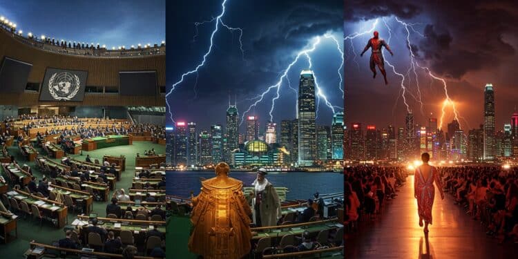 23092025   Du discours de Trump à lONU au supertyphon à Hong Kong la semaine du 23 septembre 2025 sannonce intense Quels événements vont marquer le monde  Lisez la suite   Viral Mag