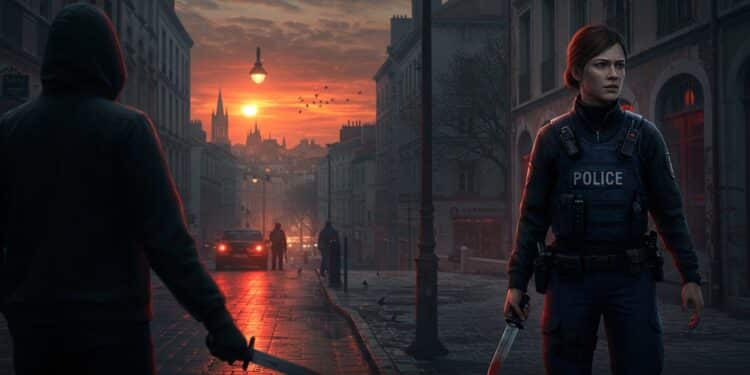 Une policière en civil agressée à Lyon par un homme armé dun couteau après un refus de cigarette Découvrez les détails de cet incident choquant   Viral Mag