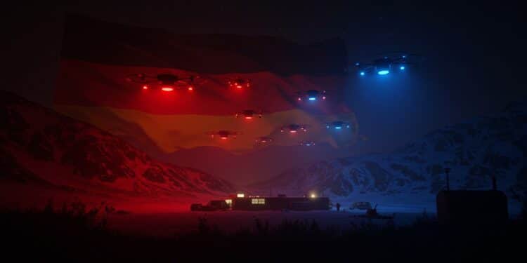 27092025   Un essaim de drones mystérieux survolant lAllemagne déclenche une réponse militaire Quelle est cette menace hybride qui inquiète lEurope  Lisez pour en savoir plus   Viral Mag