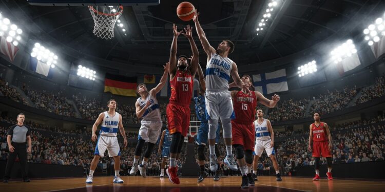 Allemagne-Finlande : Duel Épique en Demi-Finale Euro 2025 - Viral Mag Allemagne contre Finlande en demi finale de lEuro H 2025  un choc intense à suivre en direct le 12 septembre à Riga Analyse enjeux et pronostics    Viral Mag