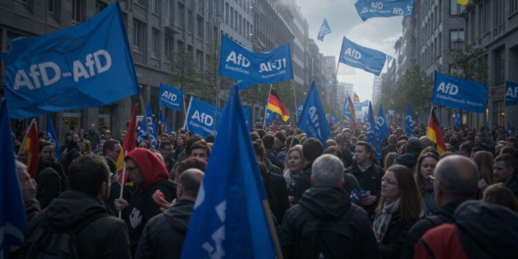 Allemagne : Montée Historique de l’Extrême Droite en Élections - Viral Mag LAfD triomphe avec 164 aux élections locales en Rhénanie du Nord Westphalie bouleversant le paysage politique Découvrez les raisons de cette ascension   Viral Mag