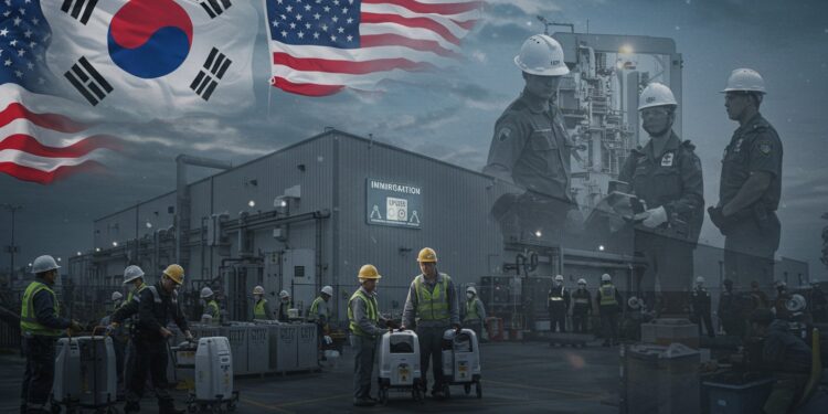 Des Sud Coréens arrêtés dans une usine aux USA lors dune opération dimmigration Quels enjeux pour les relations économiques et diplomatiques    Viral Mag