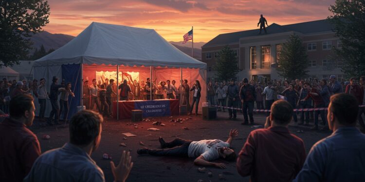 Assassinat de Charlie Kirk : Ce Que l’On Sait - Viral Mag Découvrez les faits entourant lassassinat de Charlie Kirk lors dune réunion publique en Utah Analyse détaillée du lieu de lattaque et des réactions politiques unanimes   Viral Mag